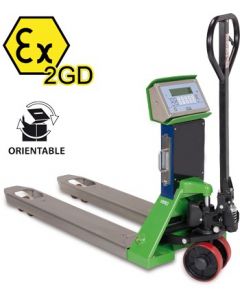 TPWX2GD20 "Hazardous Zone (1 and 21 & 2 and 22)" Pallet Truck Scale